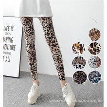 Legging imprimé léopard pour femme de haute qualité (78032)